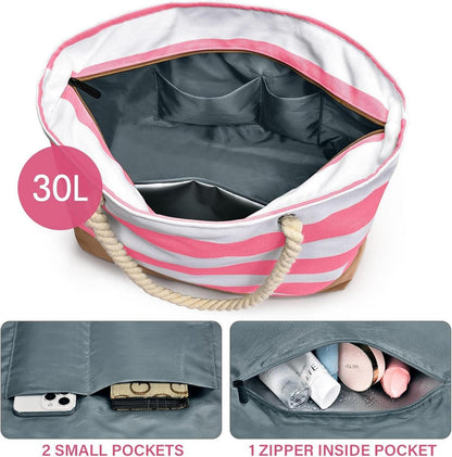 oscaurt Strandtasche Tote Bag Damen Geschenk Wasserdicht