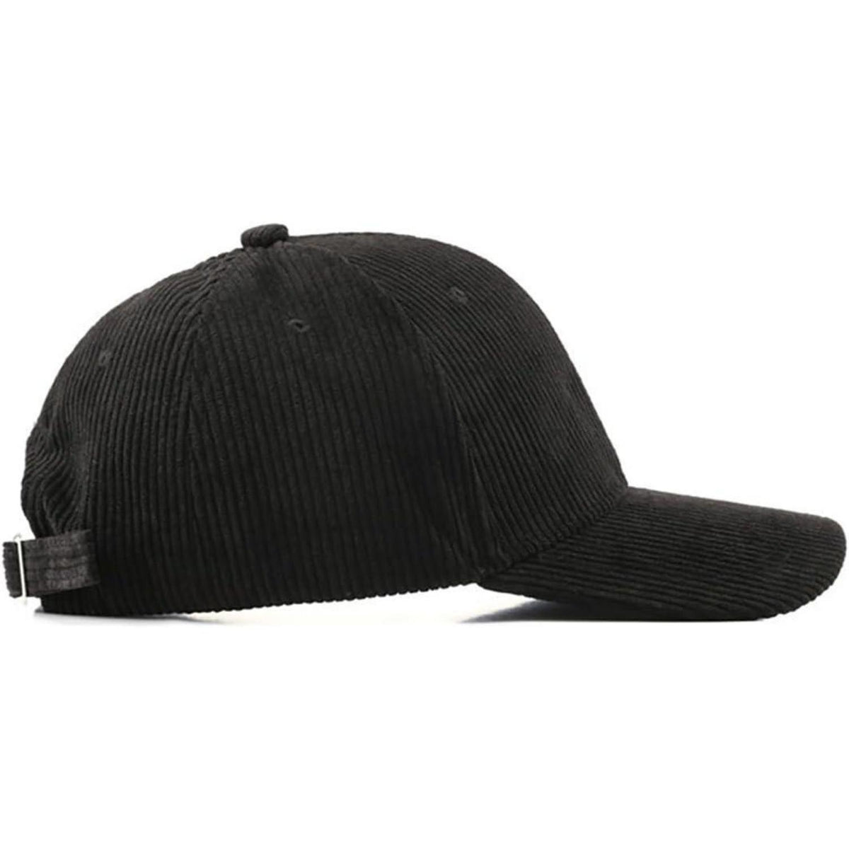 Winter Baseball Cap Herren Damen Cord Verstellbar Warm Schwarz