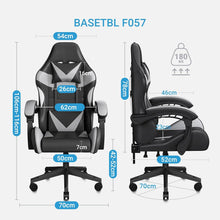 Großer Gaming-Stuhl 180KG mit Kratzschutz