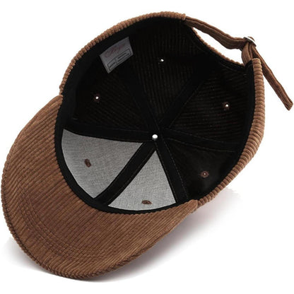 Winter Baseball Cap Herren Damen Cord Verstellbar Warm