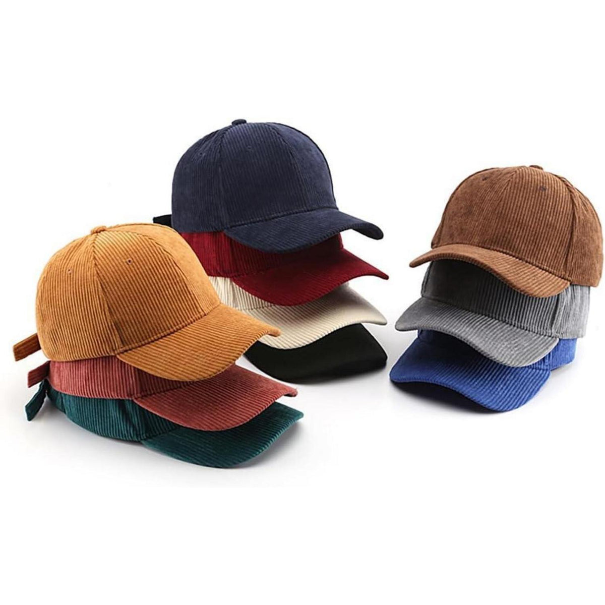 Winter Baseball Cap Herren Damen Cord Verstellbar Warm