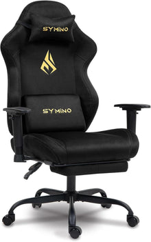 Ergonomischer Gaming Stuhl Wildlederimitat Bürostuhl