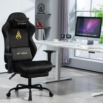 Gaming Stuhl Racing Sessel Wildlederimitat PC-Stuhl
