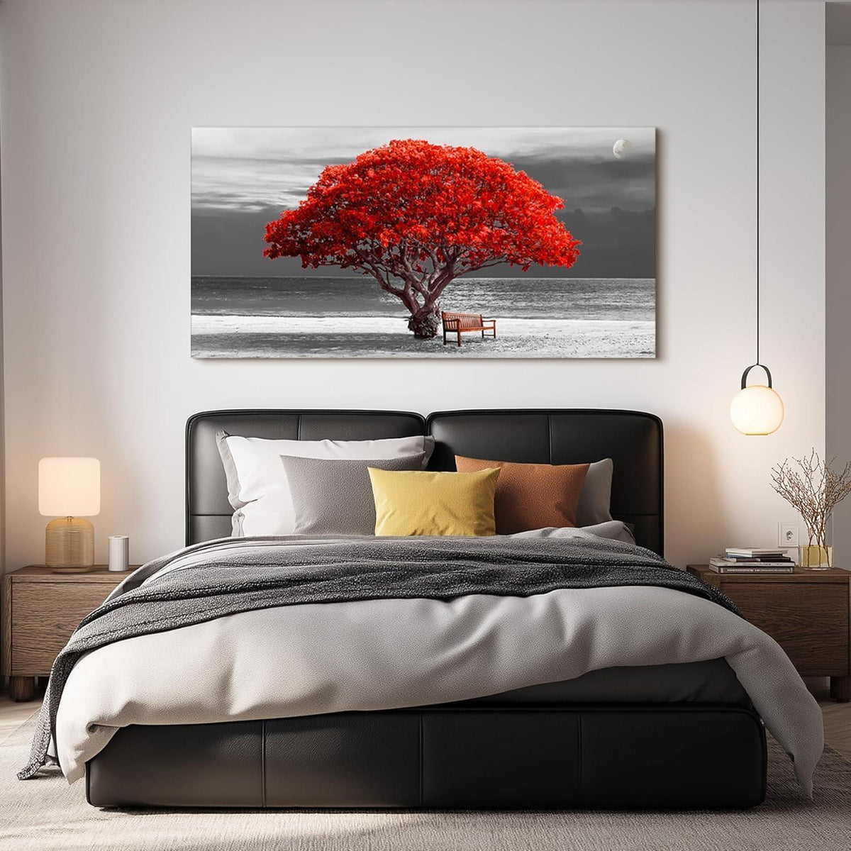 XXL Leinwandbild Baum des Lebens 73x146 cm, Modernes Wandbild
