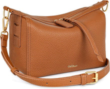 Umhängetasche Damen Leder Crossbody Schultertasche Handtasche
