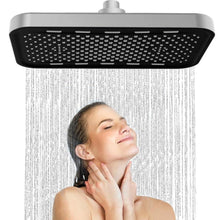Großer Regendusche Duschkopf 36cm, Verstellbar & Selbstreinigend