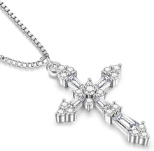 Kreuz Kette Damen 14K Gold Vergoldet Halskette Modeschmuck