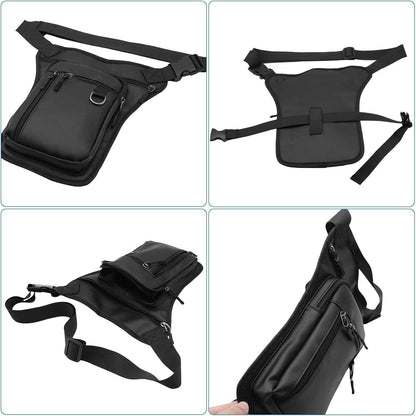 Oberschenkeltasche Hüfttasche wasserdicht Outdoor Schwarz