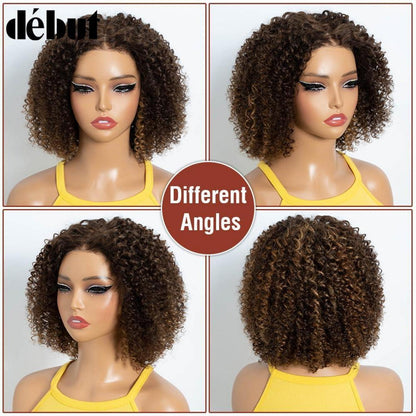 Echthaar Bob Perücke mit Babyhaar, 35cm, P4/30/27