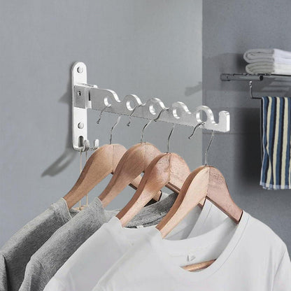 2er-Set Klappbare Wandhaken für Kleidung & Handtücher