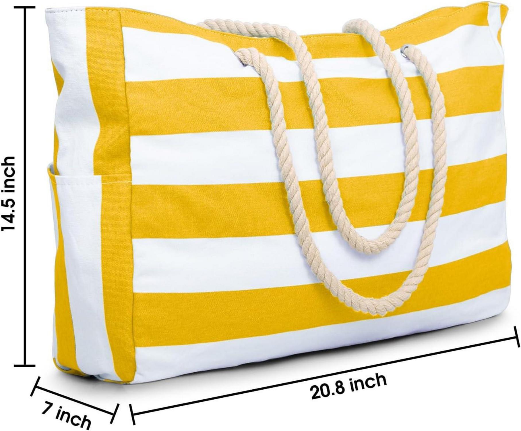 Strandtasche XXL Damen Tote Bag Shopper Faltbare Beach Bag