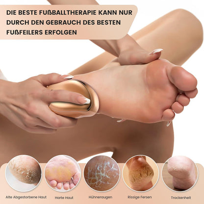 2in1 Nano Glas Hornhautentferner - Effektives Nano Glass - Pediküre