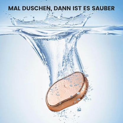 2in1 Nano Glas Hornhautentferner Pediküre Premium Schrubbfläche
