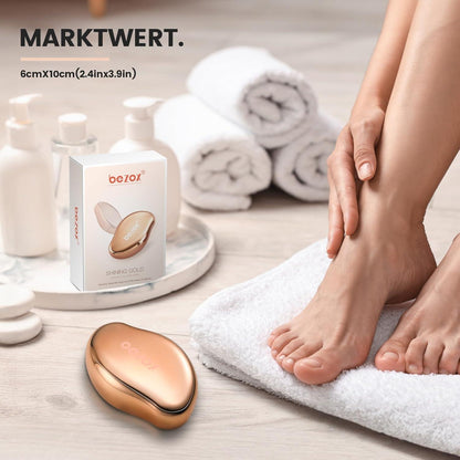 2in1 Nano Glas Hornhautentferner Pediküre Premium Feile