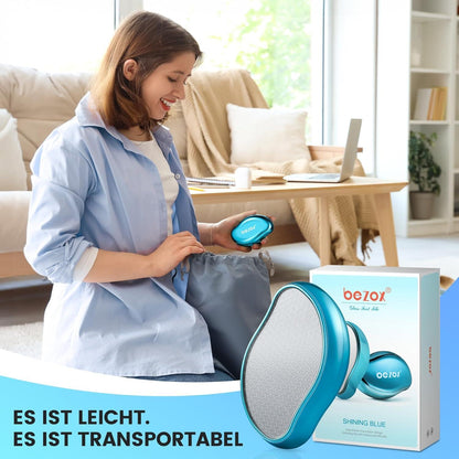 2in1 Nano Glas Hornhautentferner - Effektives Pediküre Tool