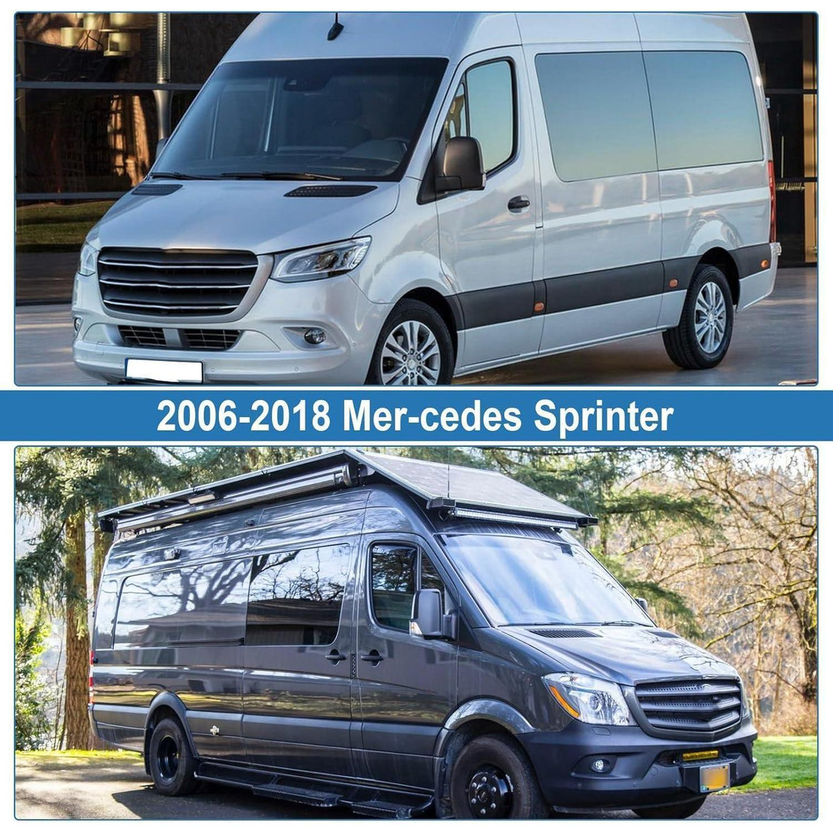 Windschutzscheibenabdeckung Mercedes Sprinter 2006-2018 – Sonnenschutz & Frostschutz