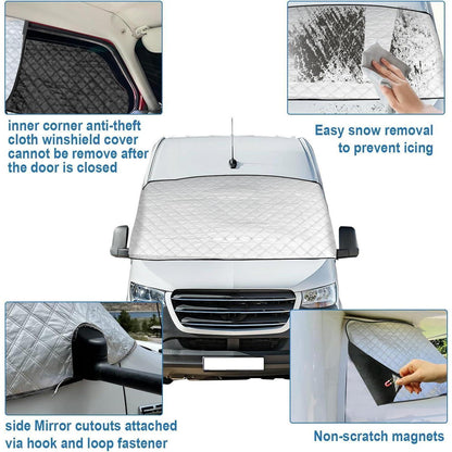 Windschutzscheibenabdeckung Mercedes Sprinter 2006-2018 – Sonnenschutz & Frostschutz