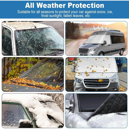 Windschutzscheibenabdeckung Mercedes Sprinter 2006-2018 – Sonnenschutz & Frostschutz