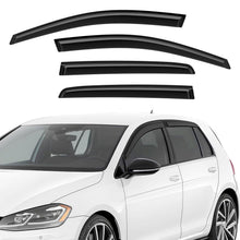 Windabweiser für VW Golf 7 (2014-2020) - 4tlg. Schwarz