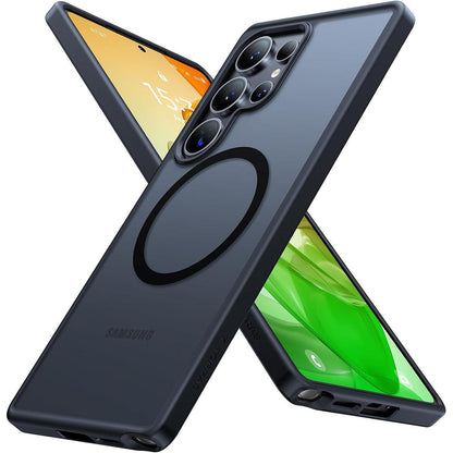 TORRAS Samsung Galaxy S25 Ultra Hülle MagSafe Stoßfest Schwarz