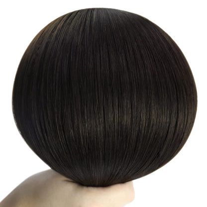 Echthaar Tressen Blond 55cm – Volumenspendende Haarverlängerung