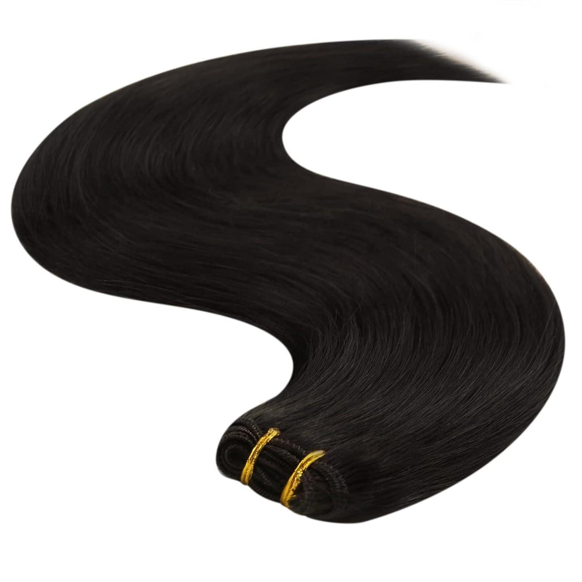 Echthaar Tressen Blond 55cm – Volumenspendende Haarverlängerung