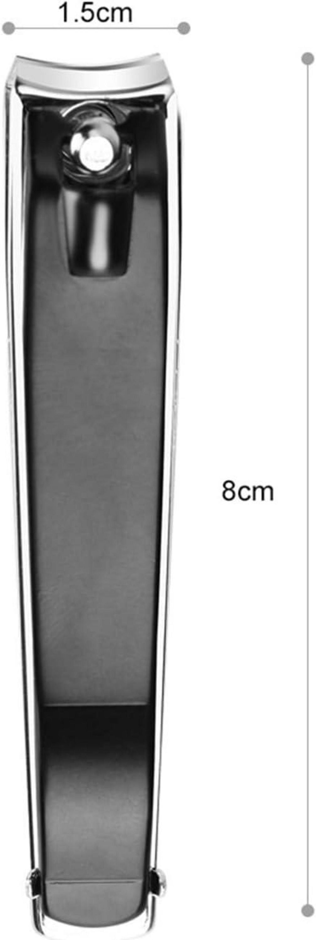 Ergonomischer Fußnagelknipser aus Edelstahl für Männer und
