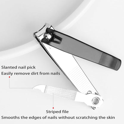 Nagelknipser Profi für starke Nägel, Edelstahl Ergonomisches Design