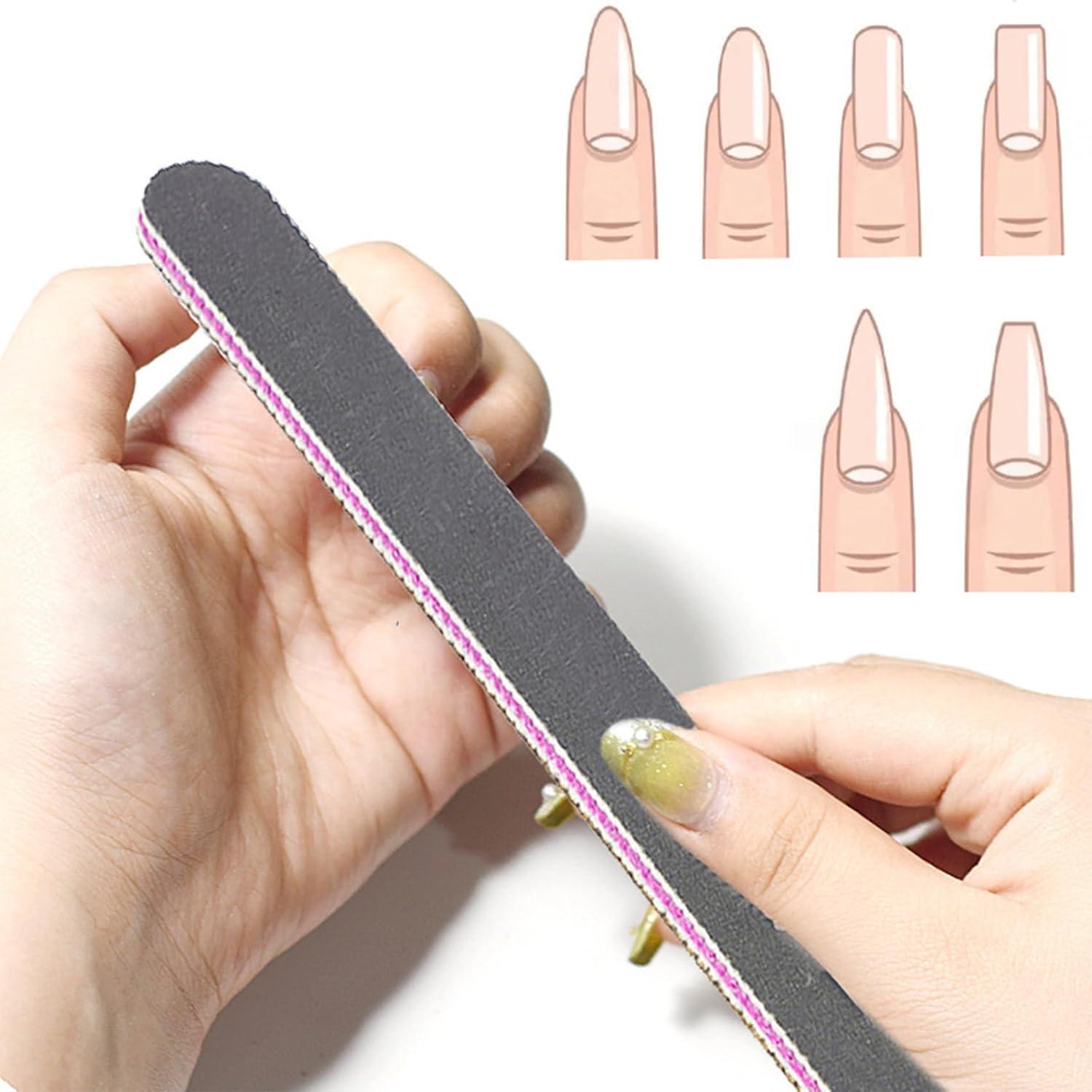 Professionelle Doppelseitige Nagelfeile 100/180 Körnung [15