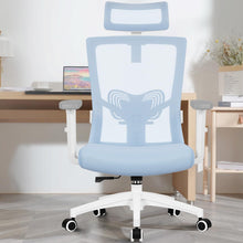 Ergonomischer Bürostuhl mit verstellbarer Kopfstütze und