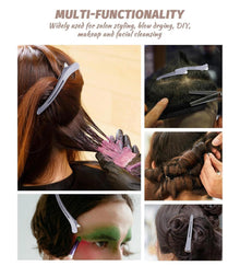 6er Set Professionelle Haarspangen für Friseursalon und
