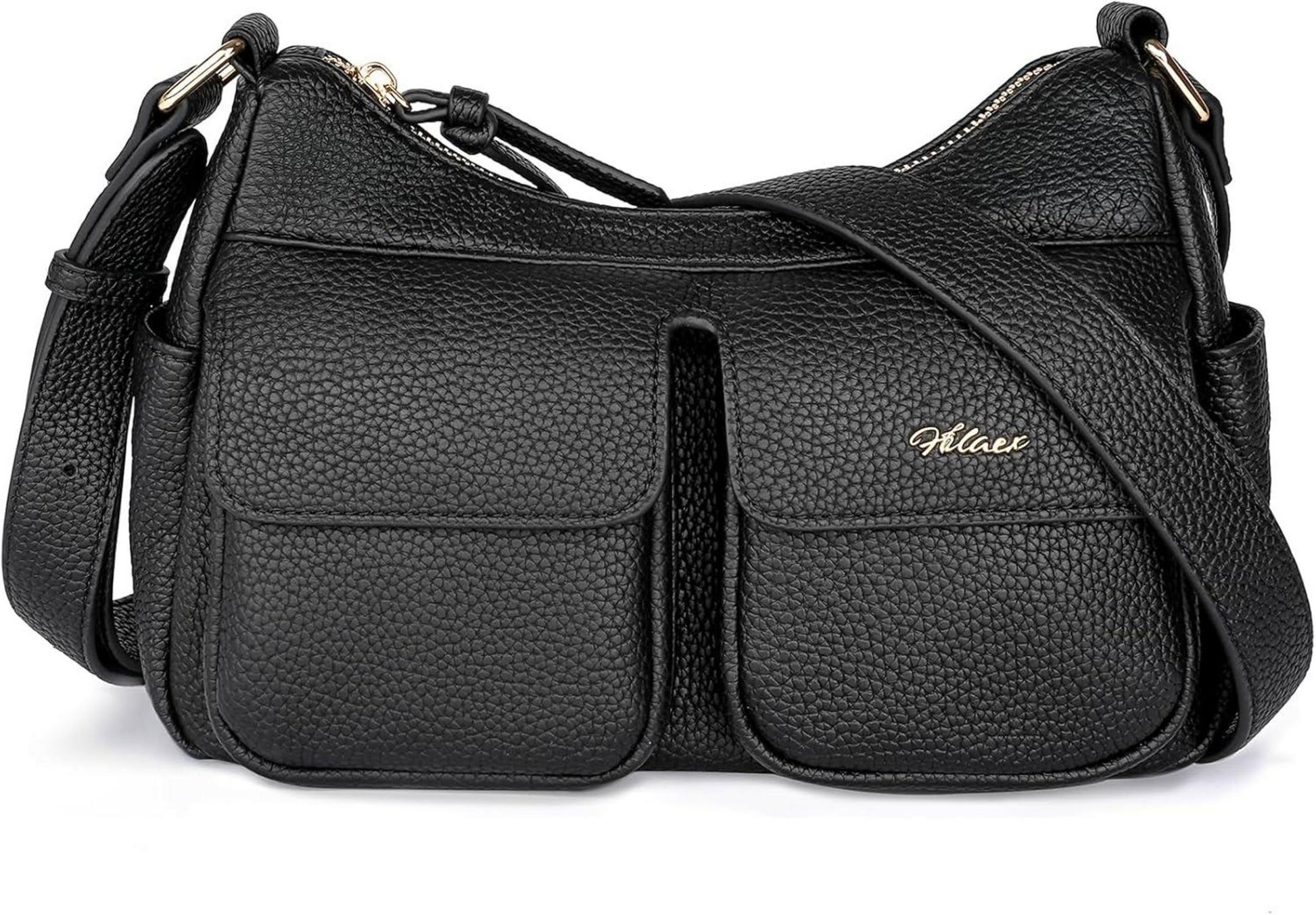 Umhängetasche Damen Leder Crossbody Schultertasche Klein