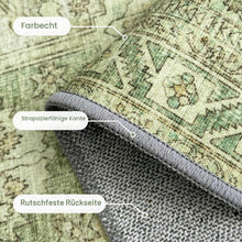 Vintage Teppich Rechteckig 160x230cm - Grasgrün