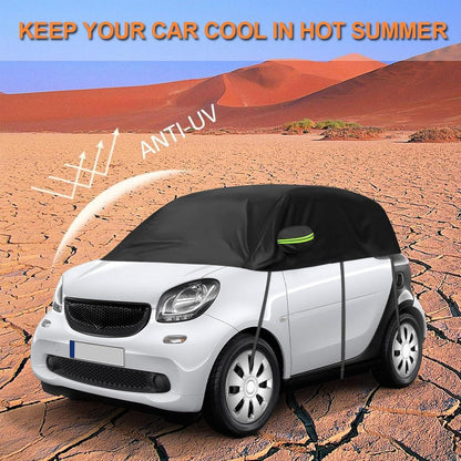 Autoabdeckung für Smart Fortwo 2006-2025 – Wasserdicht & Atmungsaktiv