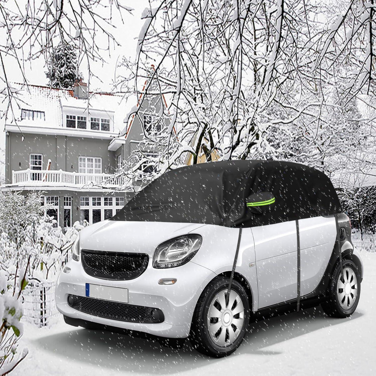 Autoabdeckung für Smart Fortwo 2006-2025 – Wasserdicht & Atmungsaktiv