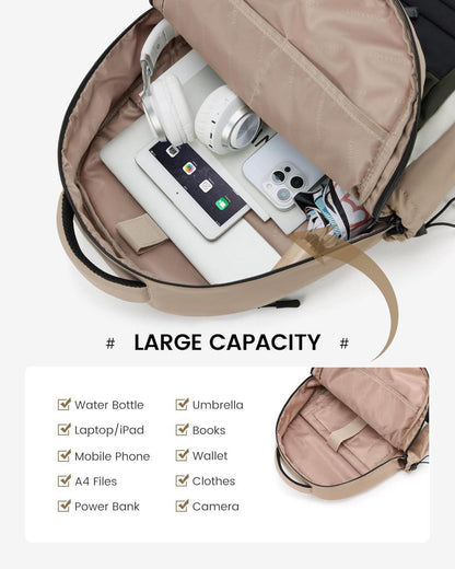 15,6 Zoll LOVEVOOK Schulrucksack für Damen und Herren