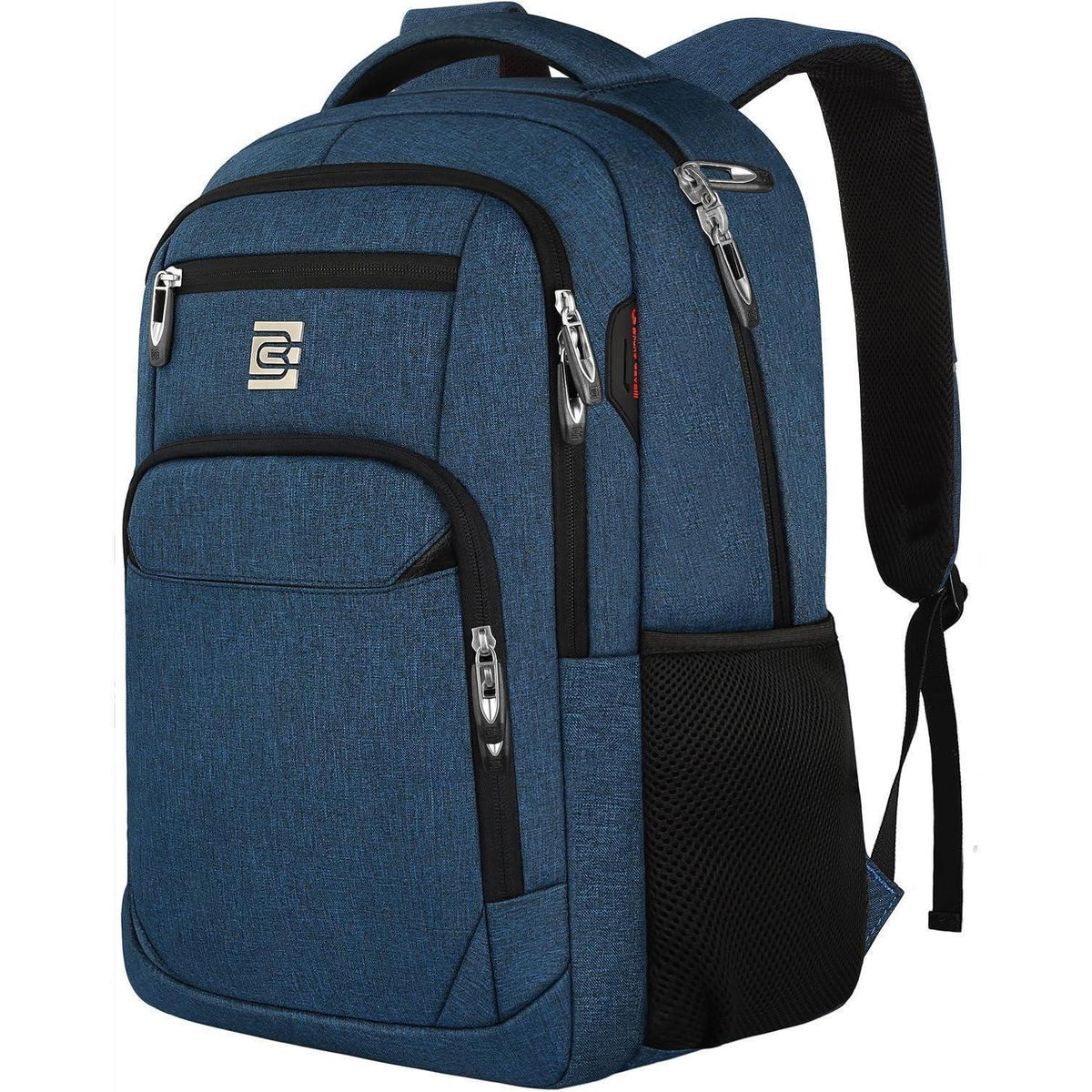 20 Zoll Laptop Rucksack Blau – Herren & Teenager Schulrucksack