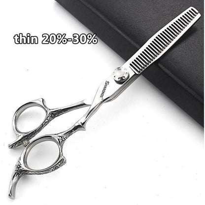 Professionelle Haarschere 6/7 Zoll – Friseurschere Set 4-teilig