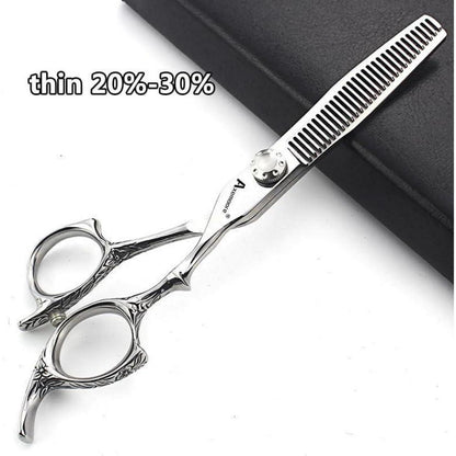 Professionelle Haarschere 6/7 Zoll – Friseurschere Set 3-teilig