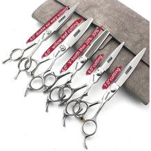 Professionelle Haarschere 5tlg. Set – Friseurschere & Ausdünnschere