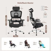 Ergonomischer Bürostuhl mit Dynamischer Lordosenstütze