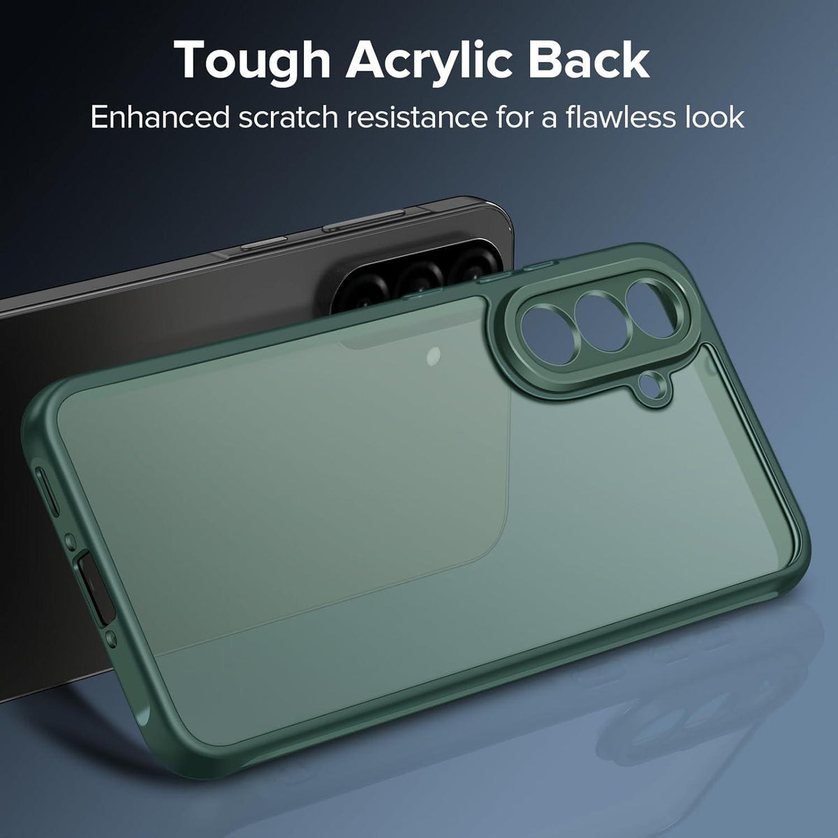 Schutzhülle mit Panzerglas für Samsung Galaxy A56 5G, Grün