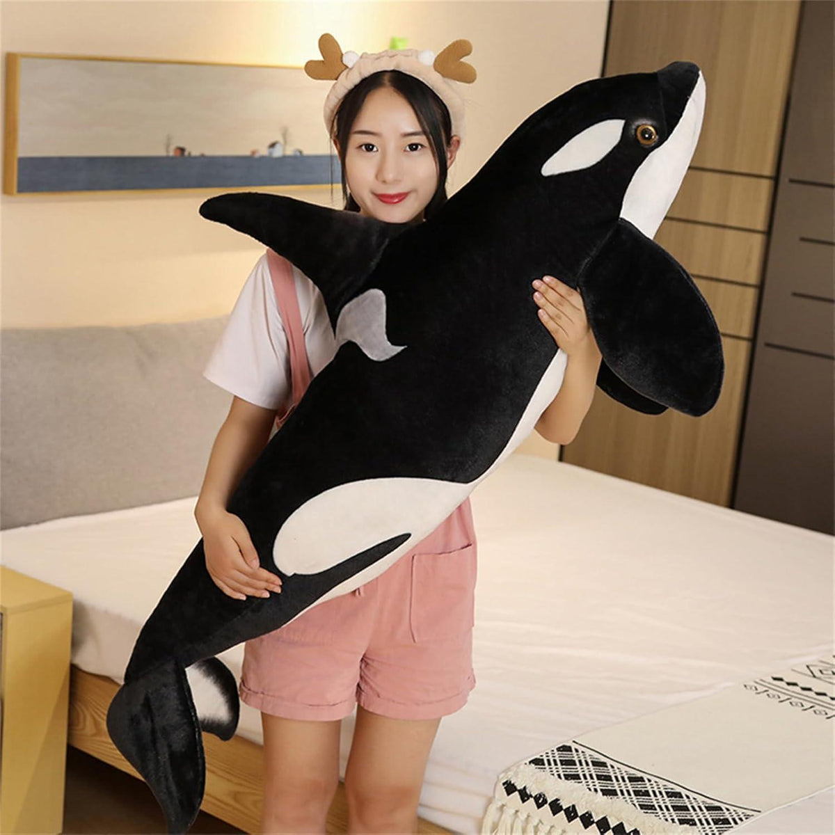 Orca Kuscheltier 50 cm – Süßes Plüschtier für Kinder