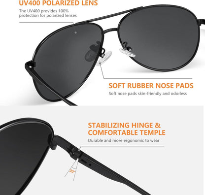 Polarisierte Sonnenbrille UV400 Schutz Unisex Outdoor Sport Brille