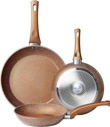 Antihaft Bratpfannen Set Induktion 20/24/28cm