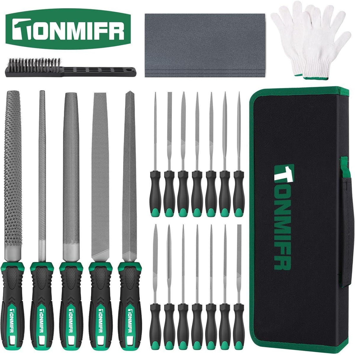 Metallfeilen-Set Industriequalität – 5 Formen & Zubehör