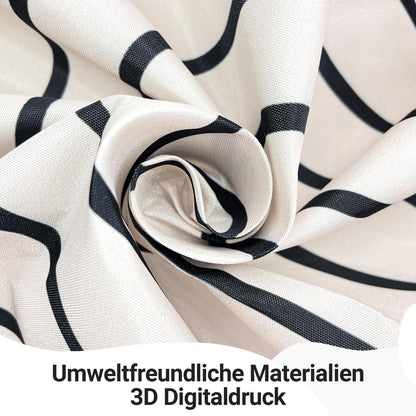 Duschvorhang 180x200cm Geometrische Kurve Wasserabweisend