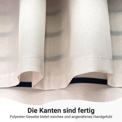 Lerores Duschvorhang 180x180cm Geometrische Kurve Wasserdicht, Antischimmel
