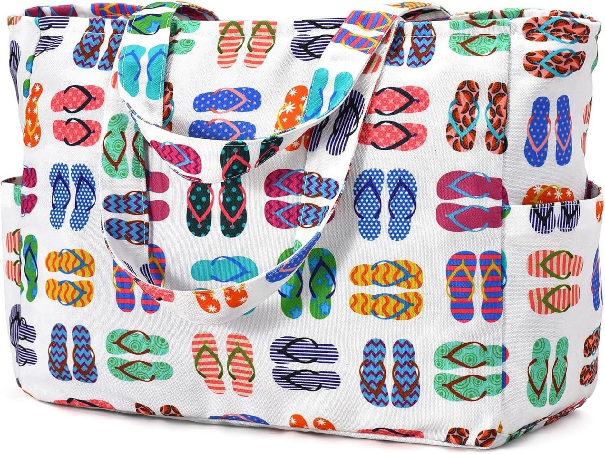 Strandtasche Groß Tote Bag Wasserdichte Badetasche Faltbar Reisetasche