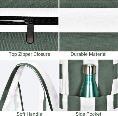 Große Strandtasche XXL Damen Handtasche Wasserfeste Tote Bag